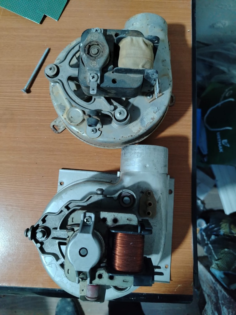 İşlənmiş Kombi & İnkubator Fanı (Tüstü Ventilyatoru - 220V)